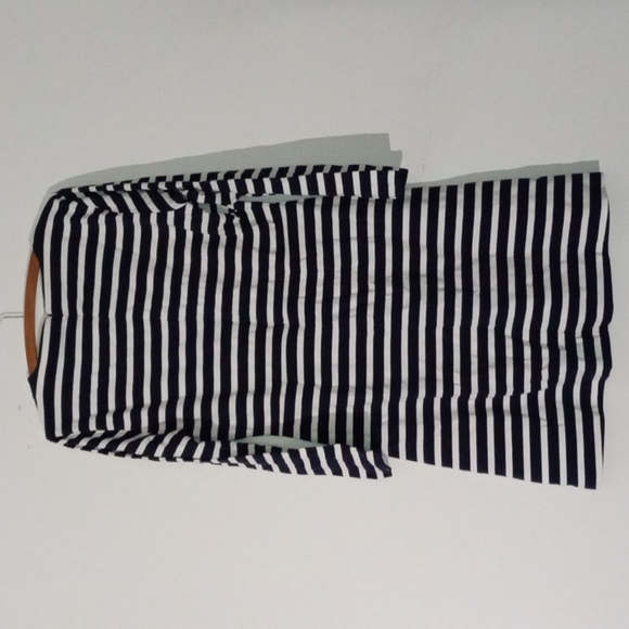 J Crew 365 Dress midi stripe Nautical L nwt - Picture 2 of 5